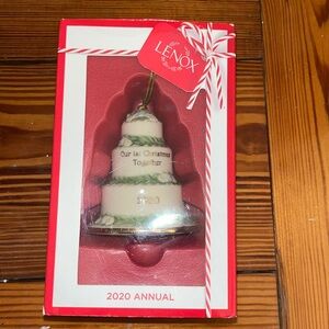 Lenox, our first Christmas together ornament 2020 new in box